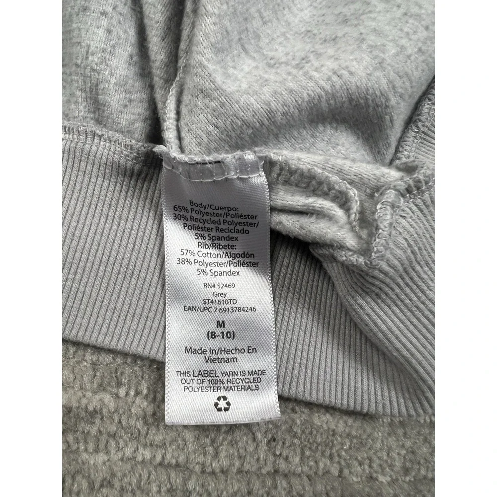 Secret Treasures Top Womens Medium Gray‎ Long Sleeve Pajama Soft Polyester Blend